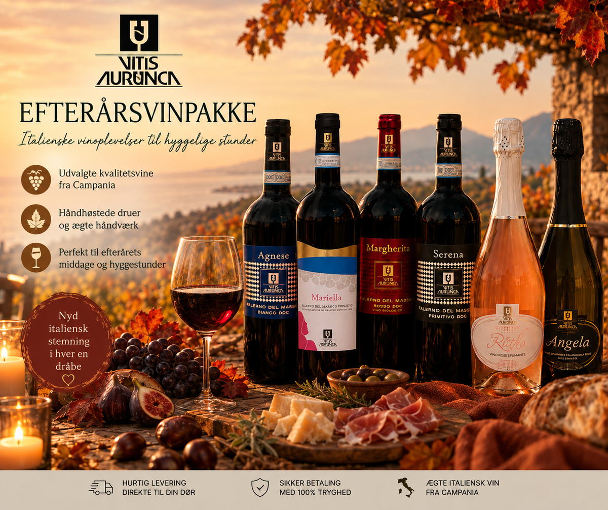 Efterårsvinpakken - Smagskasse med 6 vine